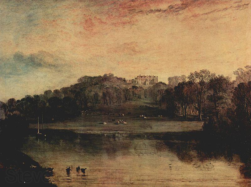 Joseph Mallord William Turner Sommer-Hill bei Turnbridge, Wohnsitz des W.F. Woodgate Norge oil painting art